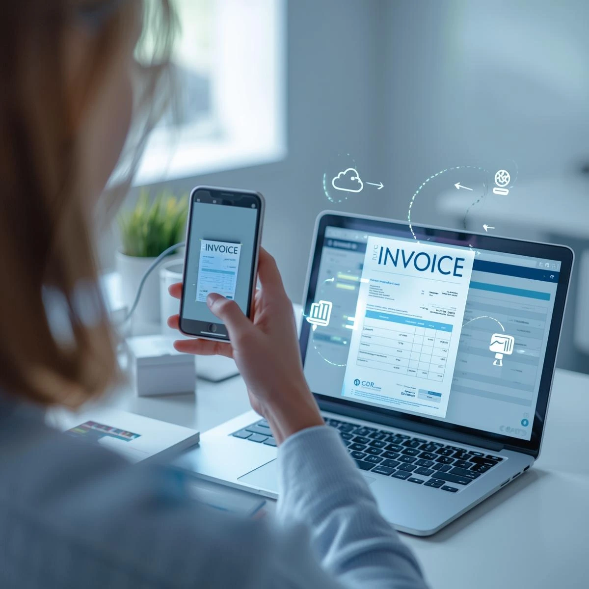 Récupération et transmissions des données d’une photo